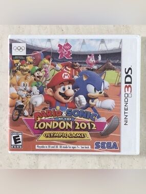 Mario & Sonic At The London 2012 Olympic Games Nintendo 3DS Game CIB Tested